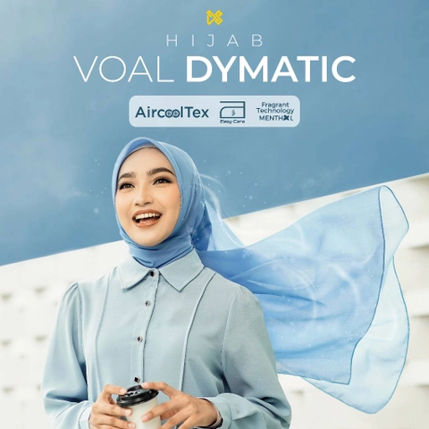 DS Modest - Hijab Voal Premium Segi Empat Basic Polos Dymatic